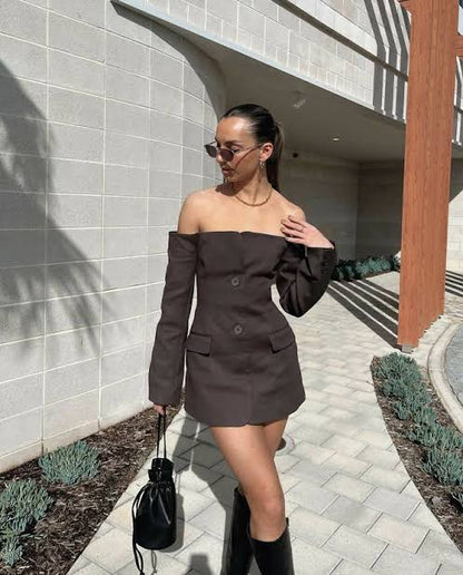 SIR The Label Sandrine Tailored Dress