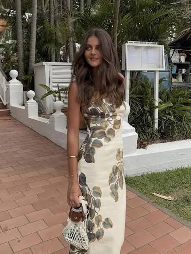 SIR The Label Evalita Column Dress