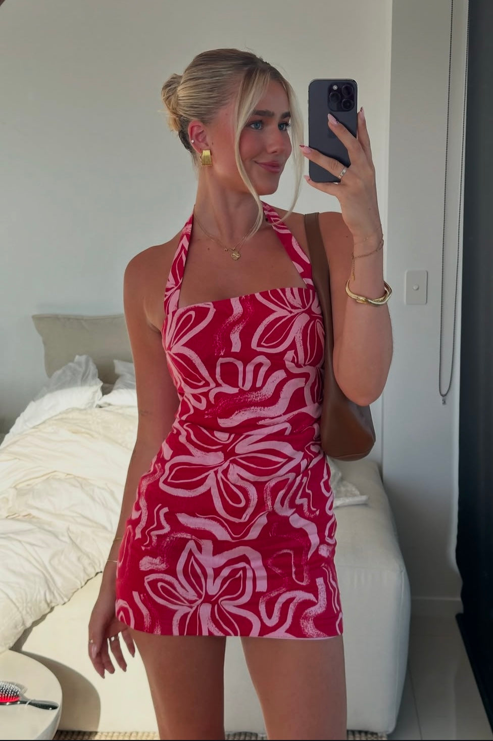 Kookai Soley Rouched Dress