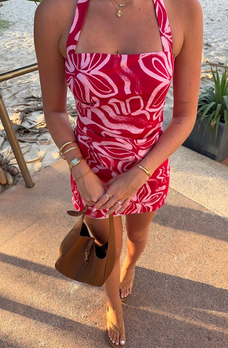 Kookai Soley Rouched Dress