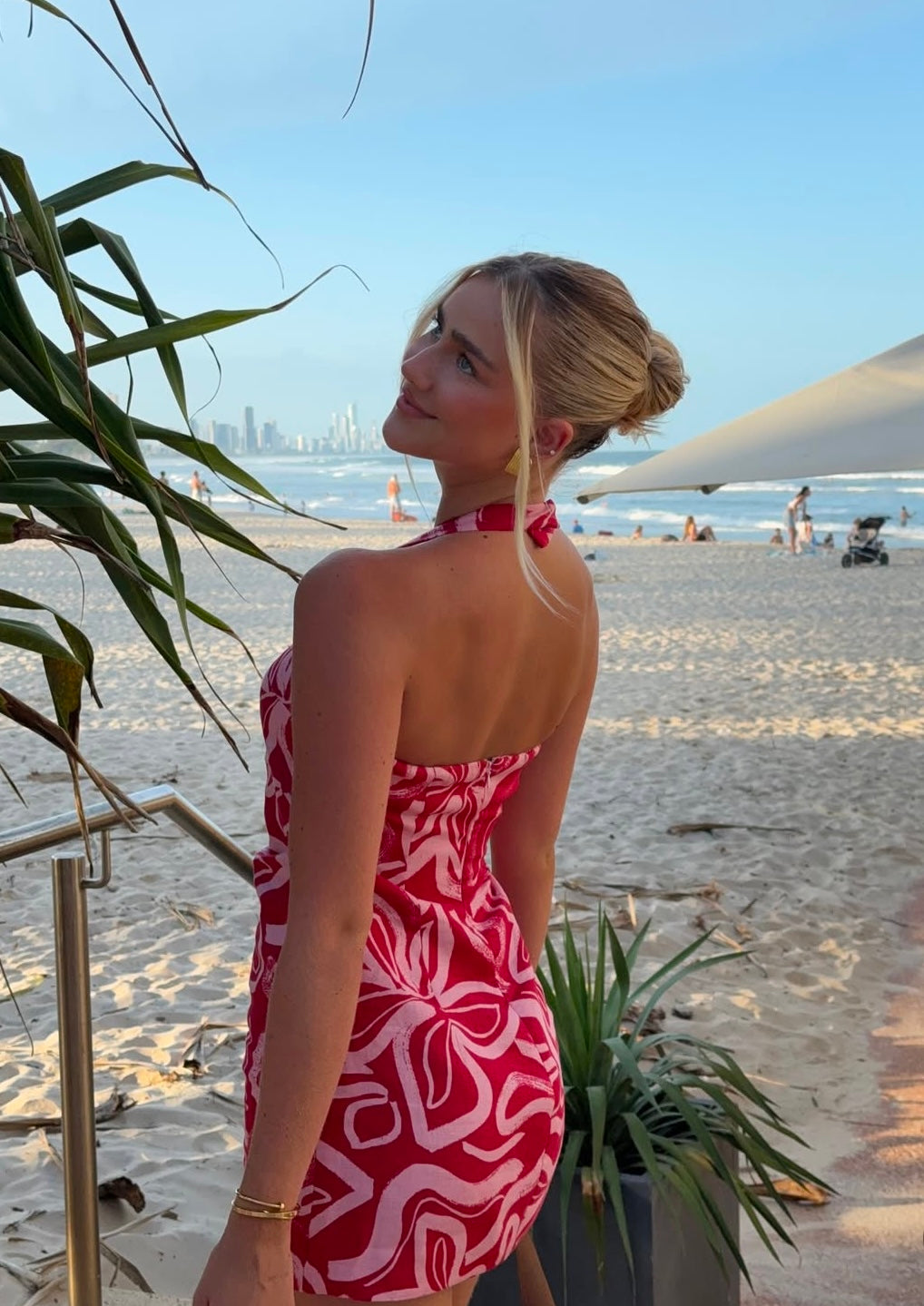 Kookai Soley Rouched Dress