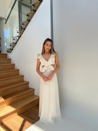 Centi The Label Flounce Dress