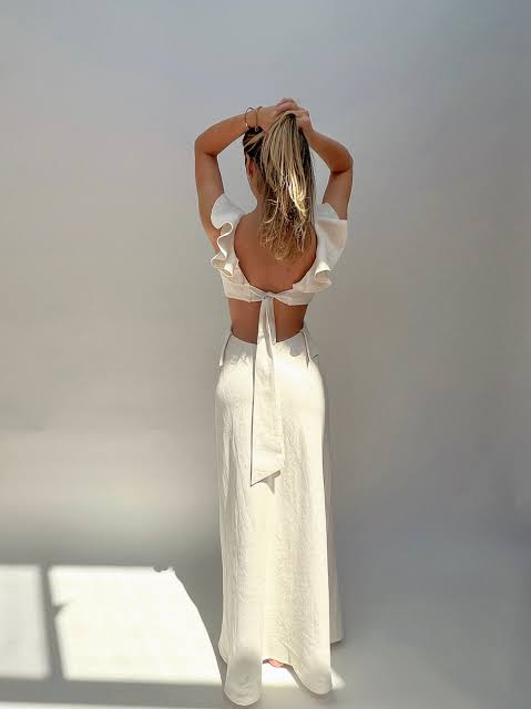 Centi The Label Flounce Dress