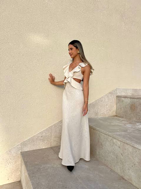 Centi The Label Flounce Dress
