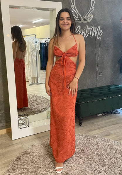 Arcina Ori Ruffle Tie Up Kara dress