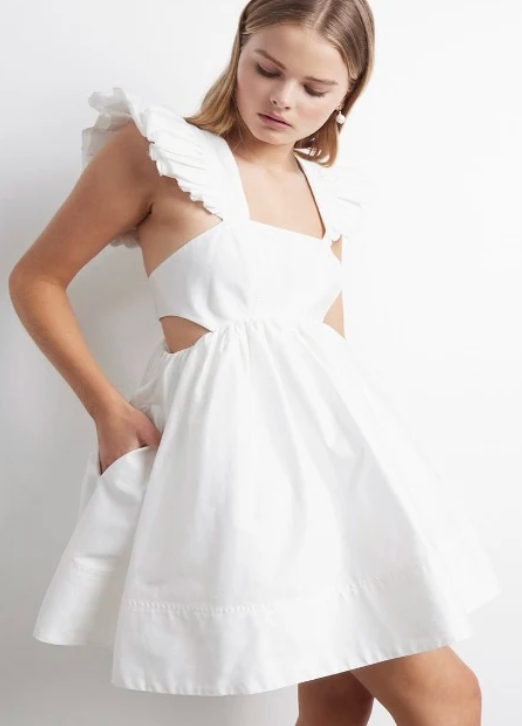 Aje Midsummer Mini Dress