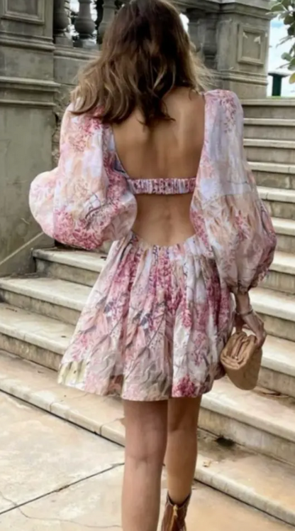 Zimmermann Botanica Bralette Mini Dress