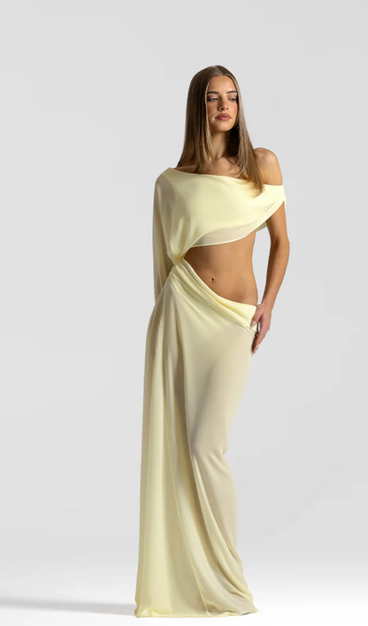 Natalie Rolt Imogen Dress Lemon