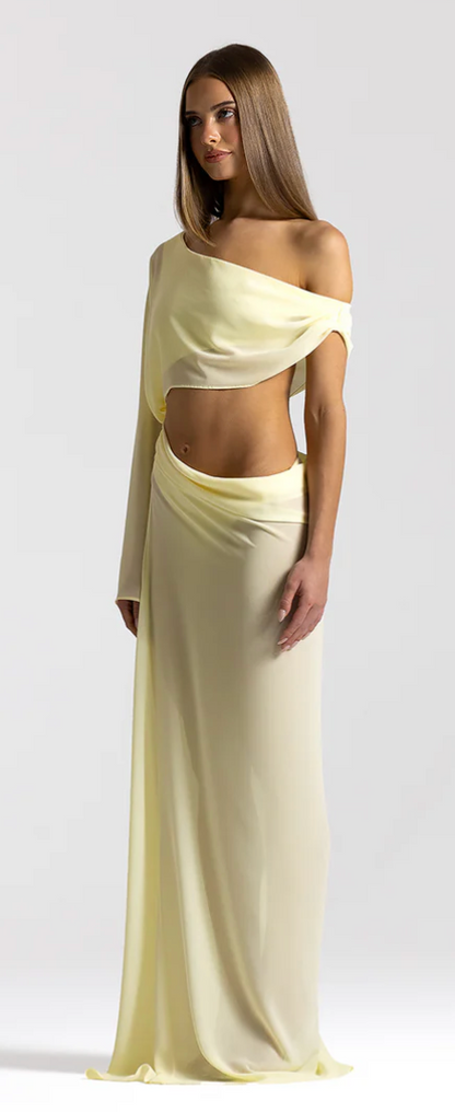 Natalie Rolt Imogen Dress Lemon