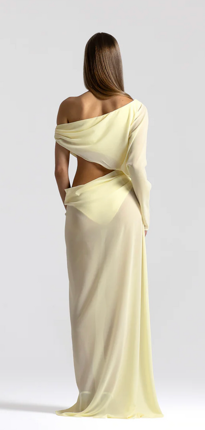 Natalie Rolt Imogen Dress Lemon