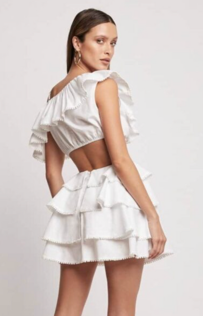 Sofia The Label Rose Mini Dress
