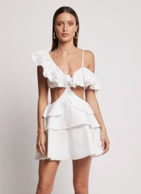 Sofia The Label Rose Mini Dress